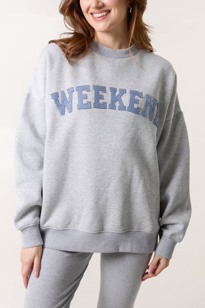 slogan sweater sweatshirt 