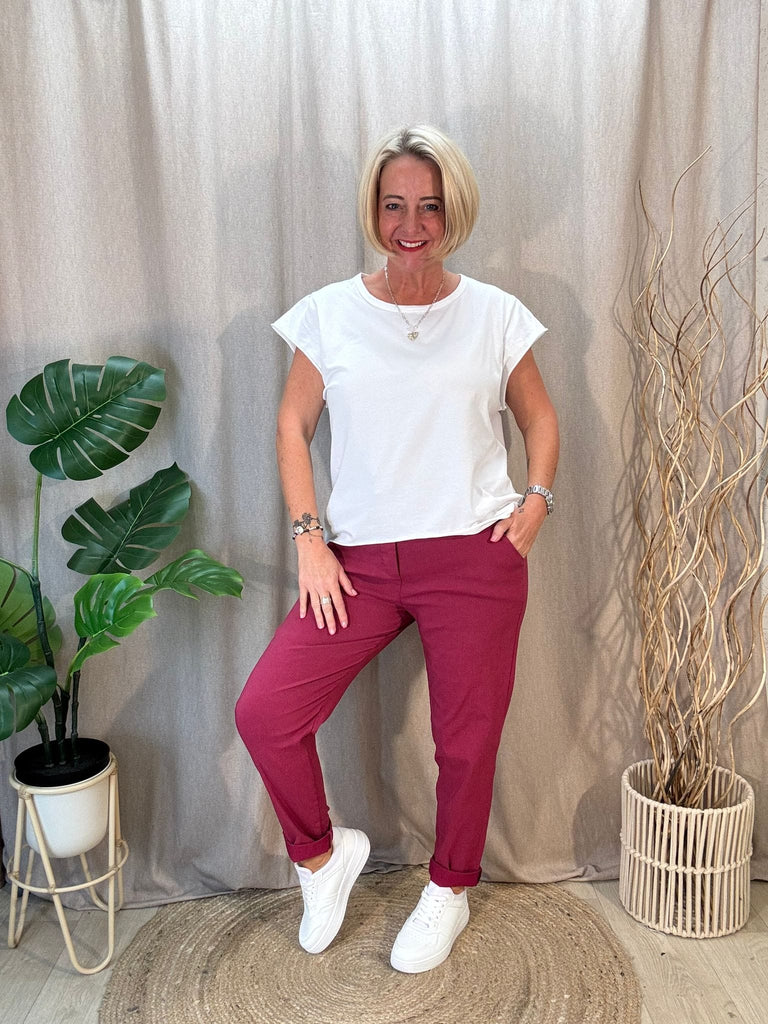 Smooth Crease Free Plain Magic Trousers Be You Lifestyle Boutique