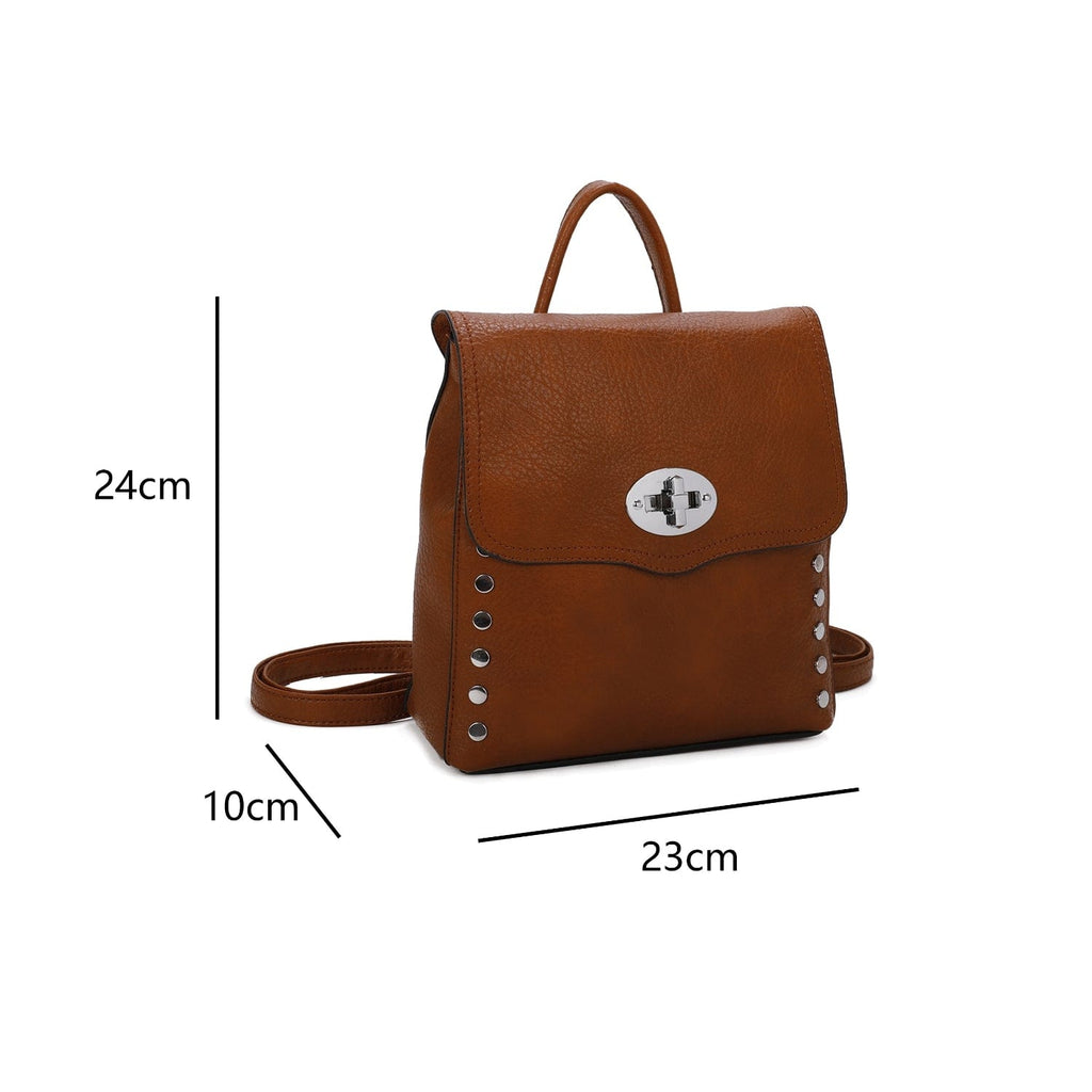 Studded 3 In 1 Magic Backpack & Crossbody Bag Be You Lifestyle Boutique