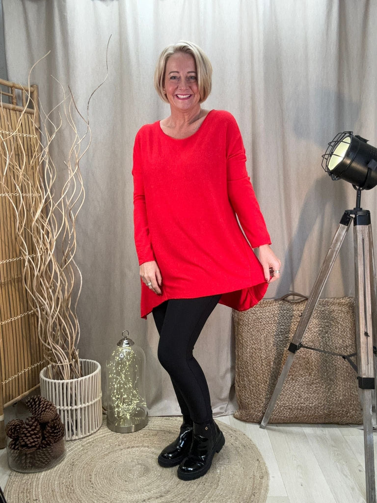 Super Soft Hanky Knit Jumper Top Be You Lifestyle Boutique