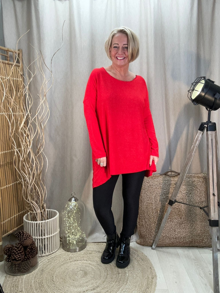 Super Soft Hanky Knit Jumper Top Be You Lifestyle Boutique