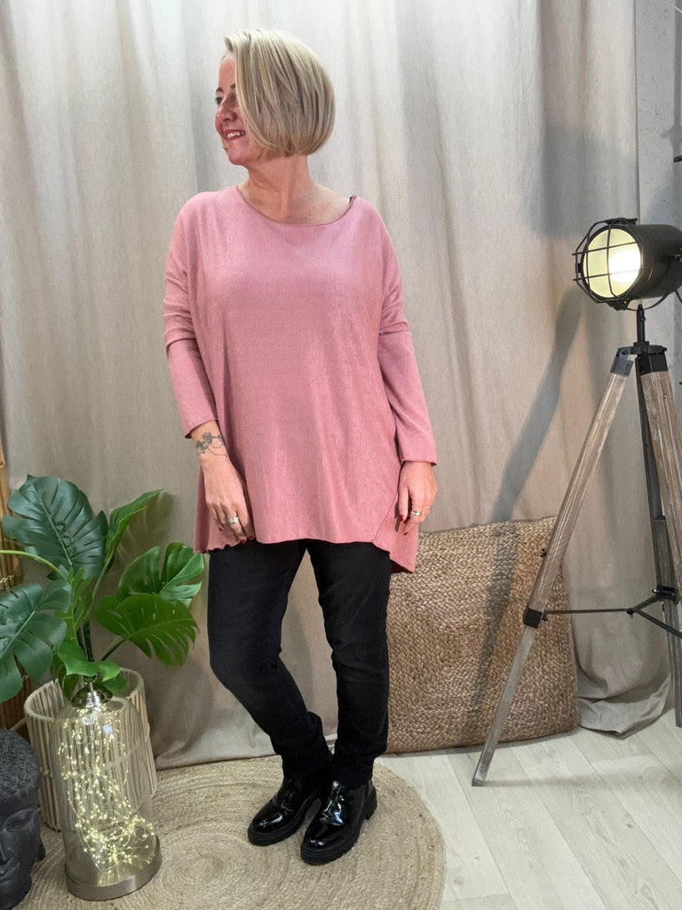 Super Soft Hanky Knit Jumper Top Be You Lifestyle Boutique