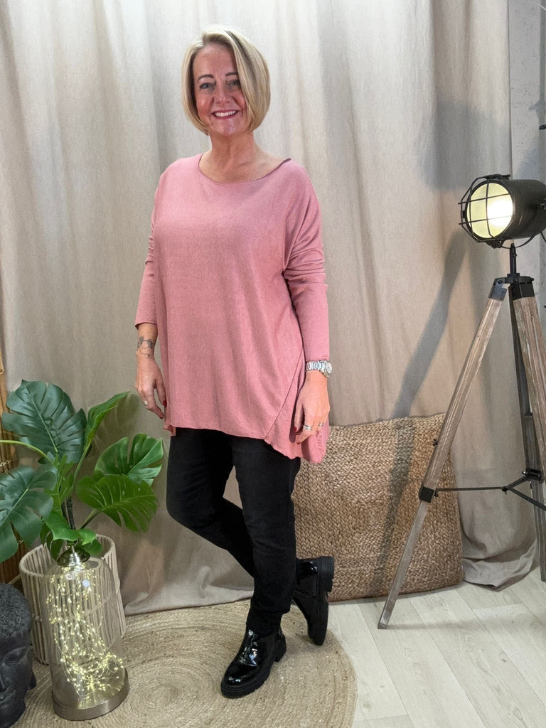 Super Soft Hanky Knit Jumper Top Be You Lifestyle Boutique