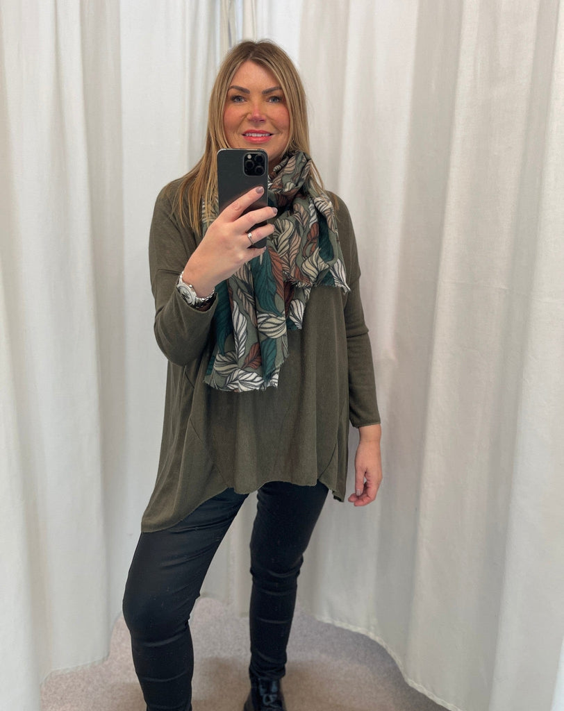 Super Soft Hanky Knit Jumper Top Be You Lifestyle Boutique