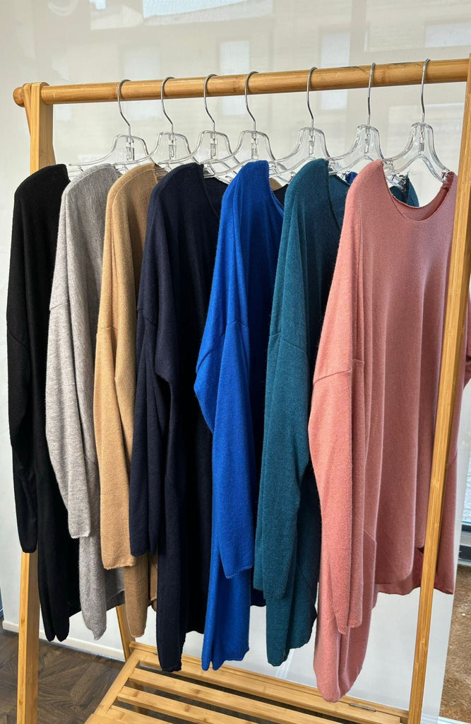 Super Soft Hanky Knit Jumper Top Be You Lifestyle Boutique