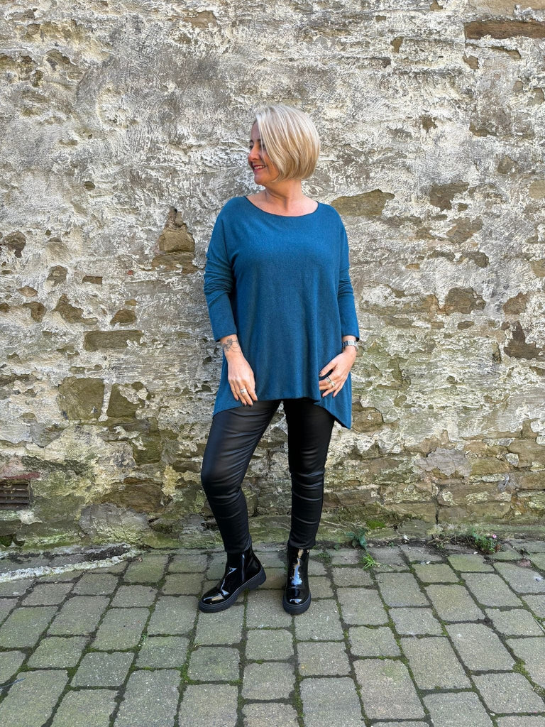 Super Soft Hanky Knit Jumper Top Be You Lifestyle Boutique
