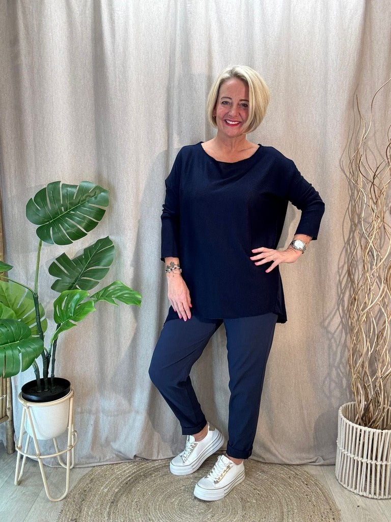 Super Soft Hanky Knit Jumper Top Be You Lifestyle Boutique