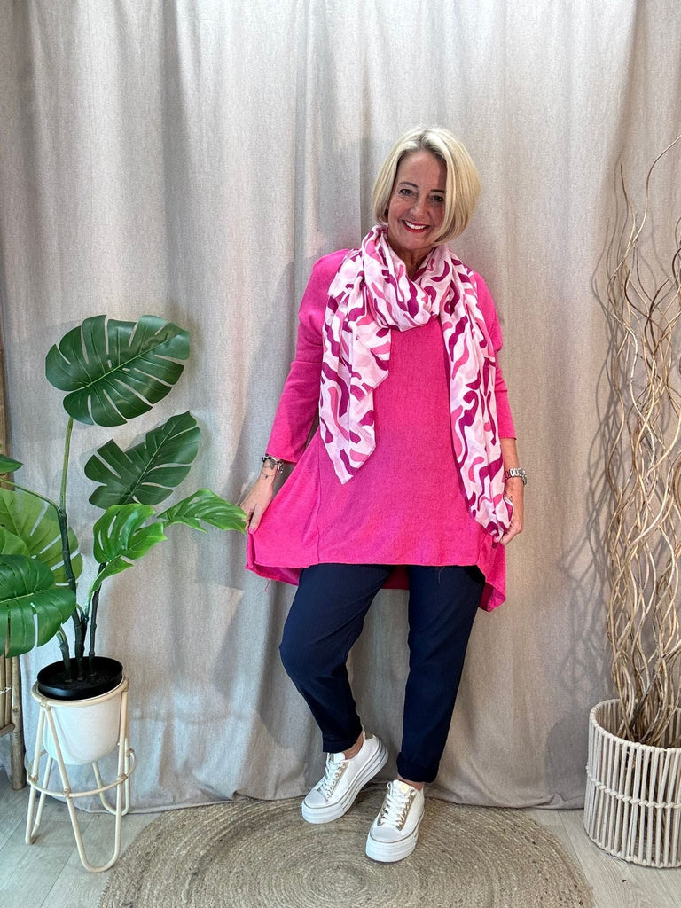 Super Soft Hanky Knit Jumper Top Be You Lifestyle Boutique