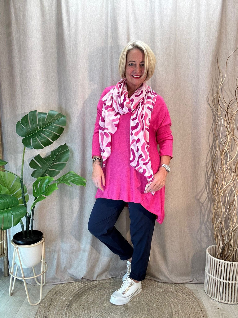 Super Soft Hanky Knit Jumper Top Be You Lifestyle Boutique