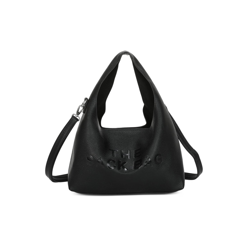 The 2 In 1 Sack Slouch Bag Be You Lifestyle Boutique Black