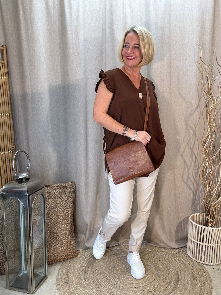 The Airport Faux Leather Minimalist Shoulder Bag - Customer Favourite Be You Lifestyle Boutique