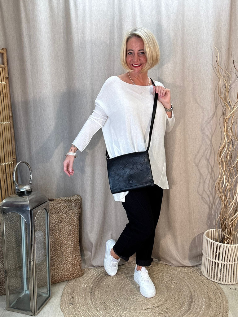 The Airport Faux Leather Minimalist Shoulder Bag - Customer Favourite Be You Lifestyle Boutique