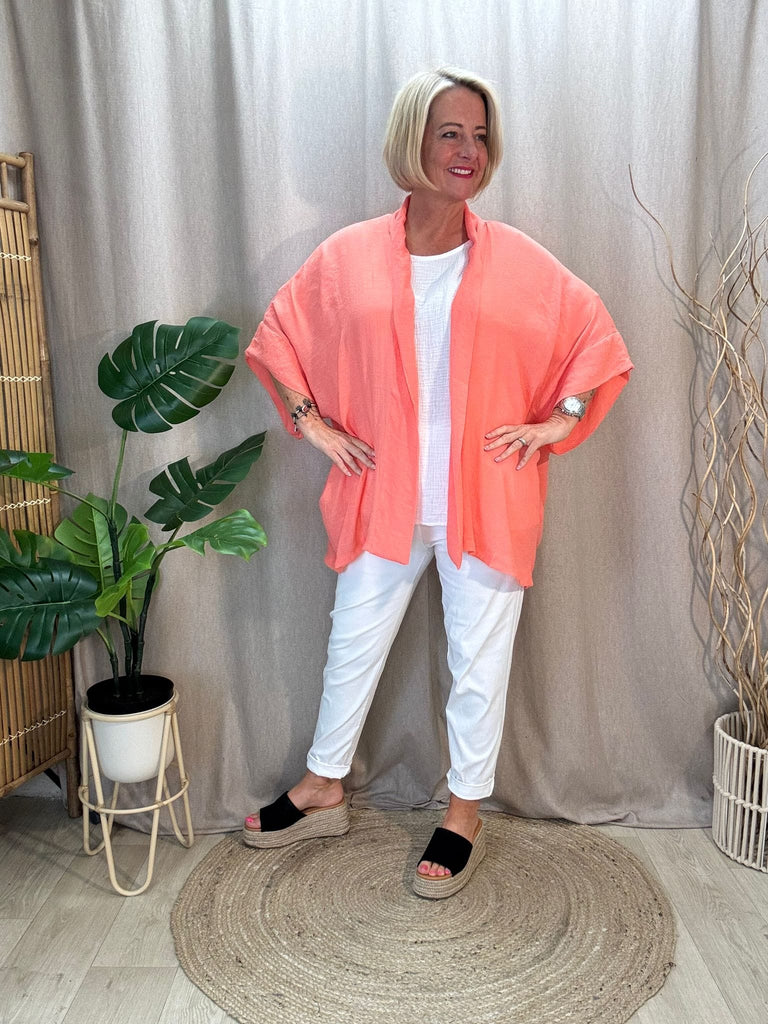Tuscany Simple Plain Short Kimono Be You Lifestyle Boutique