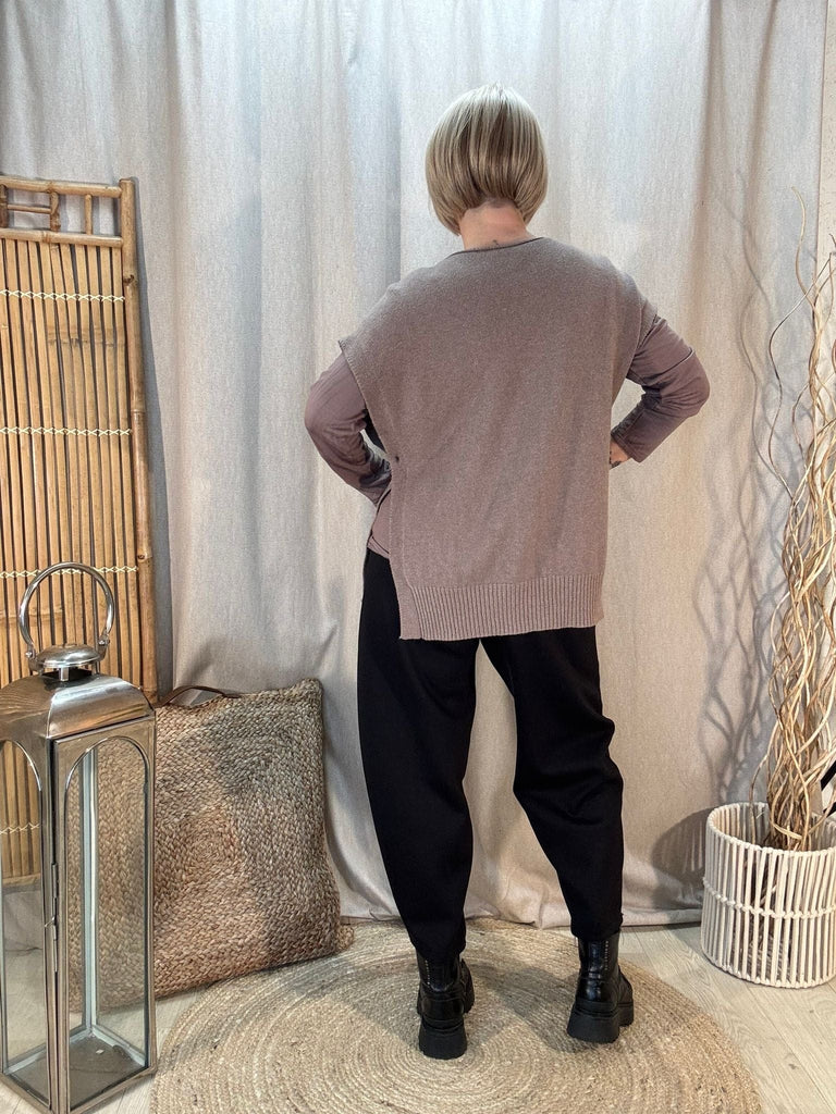 V Neck Button Side Knitted Tank Top Be You Lifestyle Boutique