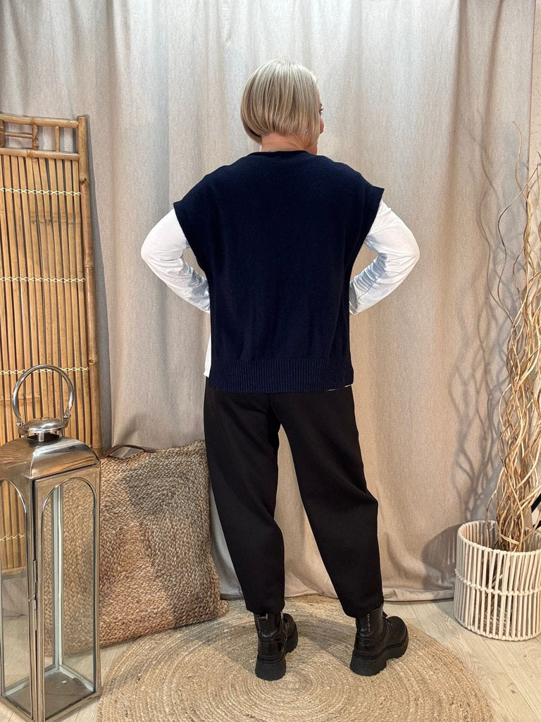 V Neck Button Side Knitted Tank Top Be You Lifestyle Boutique