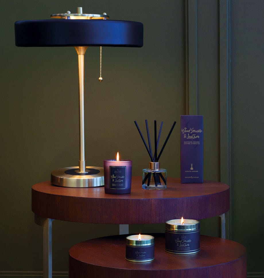 Wood Smoke & Leather Shearers Mini Tin Candle Gift 𝗥𝗥𝗣 £𝟳.𝟱𝟬 Be You Lifestyle Boutique