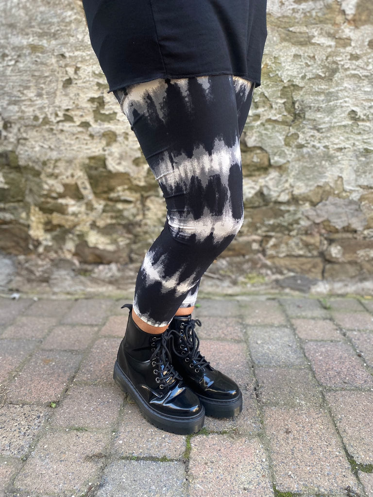 Grungey Tie Dye Super Smooth Leggings Be You Lifestyle Boutique