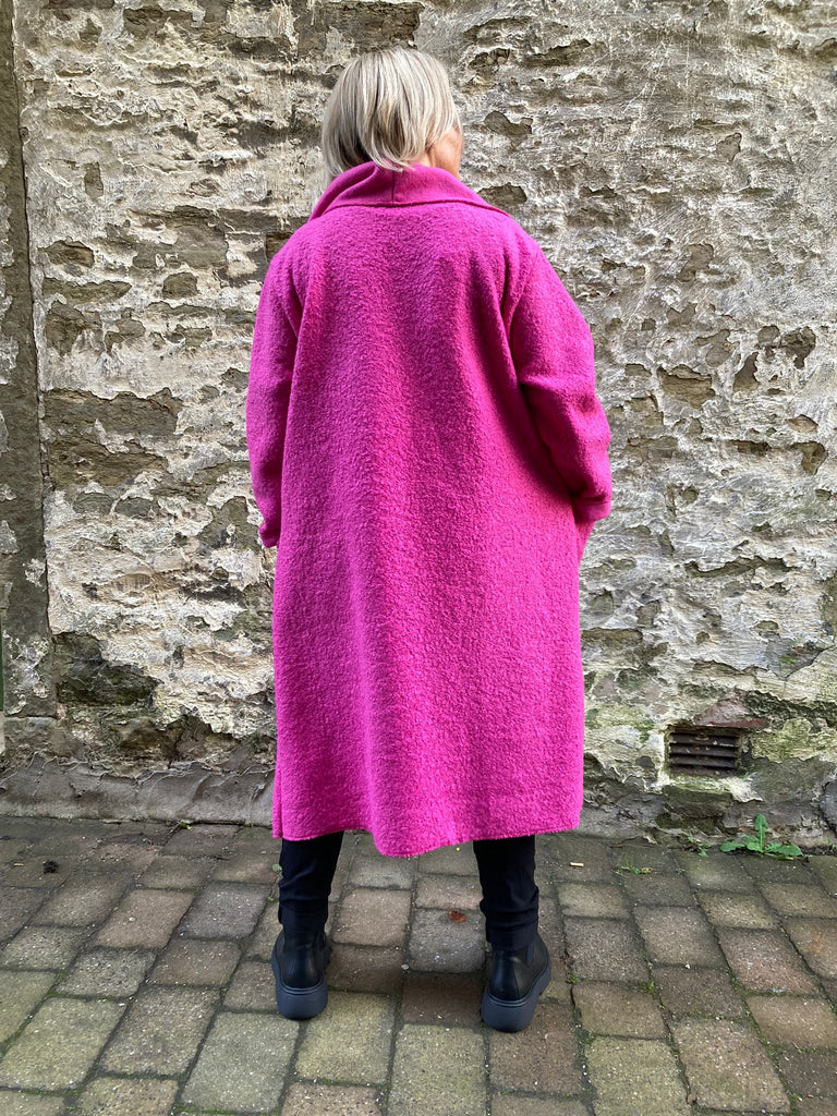 Boucle Blanket Coat